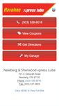 Mobile Screenshot of newbergxpresslube.com